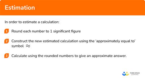 approximate calculation.